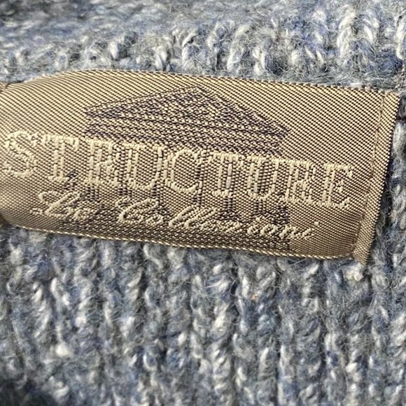 Structure Le Collezioni | Grey Pullover Wool Sweater - Picture 5 of 8